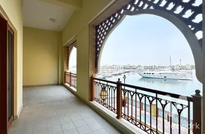 شقة - 3 غرف نوم - 4 حمامات للايجار في مساكن المارينا 1 - مساكن المارينا - نخلة جميرا - دبي