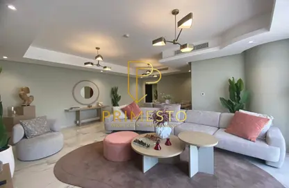 Apartment - 3 Bedrooms - 5 Bathrooms for rent in Leaf Tower - Tamouh - Al Reem Island - Abu Dhabi
