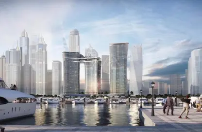 شقة - غرفة نوم - 2 حمامات للبيع في شوبا سي هيفين تاور بي - شوبا سيهافن - دبي هاربور - دبي