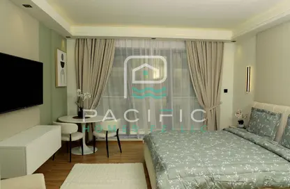 Apartment - Studio - 1 Bathroom for rent in Pacific Samoa - Pacific - Al Marjan Island - Ras Al Khaimah