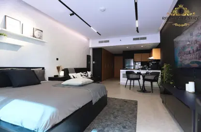 Room / Bedroom image for: Apartment - 1 Bathroom for rent in Lago Vista B - Lago Vista - Dubai Production City (IMPZ) - Dubai, Image 1