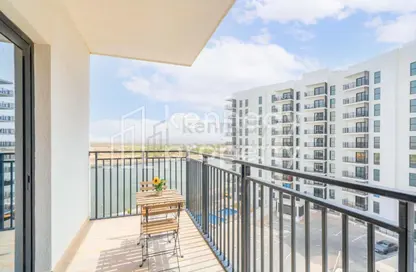 Apartment - Studio - 1 Bathroom for rent in Waters Edge - Yas Island - Abu Dhabi