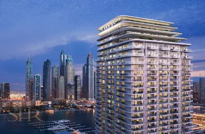 Apartment - 3 Bedrooms - 4 Bathrooms for sale in Beachgate by Address - EMAAR Beachfront - Dubai Harbour - Dubai