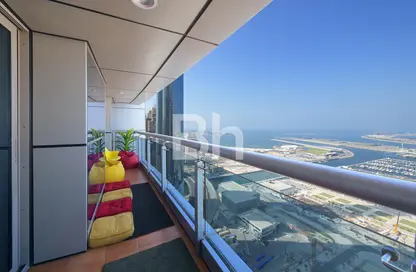 Apartment - 2 Bedrooms - 3 Bathrooms for sale in Princess Tower - Dubai Marina - Dubai