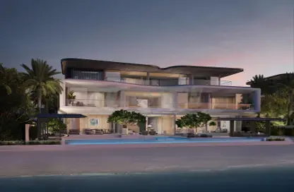 Outdoor House image for: Villa - 7 Bedrooms for sale in Frond K - Signature Villas - Palm Jebel Ali - Dubai, Image 1