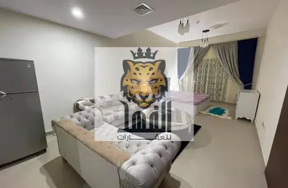 Apartment - Studio - 1 Bathroom for rent in Al Naemiya Tower 1 - Al Naemiya Towers - Al Nuaimiya - Ajman
