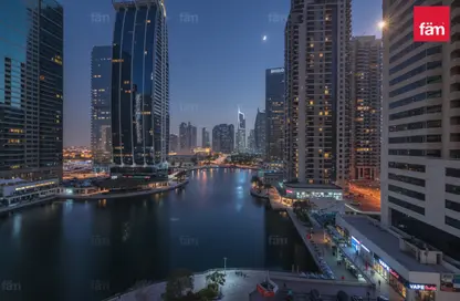 Office Space - Studio - 2 Bathrooms for rent in One Lake Plaza - JLT Cluster T - Jumeirah Lake Towers - Dubai