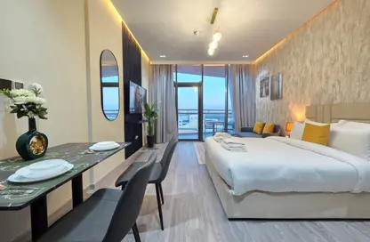 Apartment - Studio - 1 Bathroom for rent in Binghatti Crystals - Dubai Silicon Oasis - Dubai