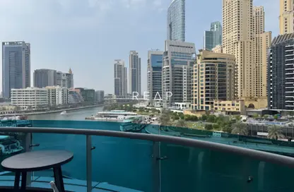 شقة - 2 غرف نوم - 3 حمامات للايجار في اورا مارينا - دبي مارينا - دبي