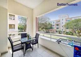 Balcony image for: Apartment - 1 Bedroom - 2 Bathrooms for sale in Northwest Garden Apartments - Green Community West - Green Community - Dubai, Image 1