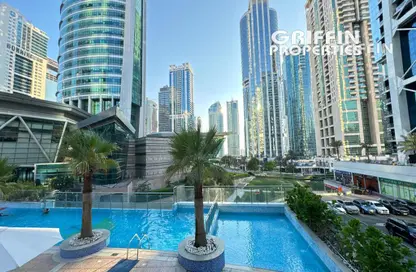 Apartment - Studio - 1 Bathroom for rent in Lake Terrace - JLT Cluster D - Jumeirah Lake Towers - Dubai