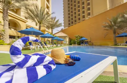 Pool image for: Apartment - 2 Bedrooms - 3 Bathrooms for rent in Roda Amwaj Suites - Amwaj - Jumeirah Beach Residence - Dubai, Image 1