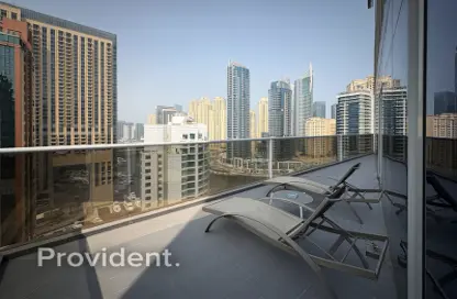 شقة - 4 غرف نوم - 4 حمامات للايجار في شقق أورا هاربور السكنية والفندقية - دبي مارينا - دبي