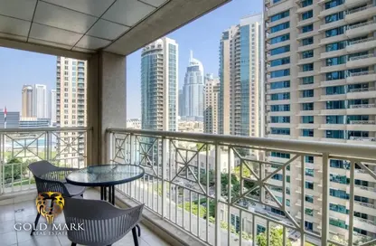 Balcony image for: Apartment - 1 Bedroom - 2 Bathrooms for sale in 29 Burj Boulevard Tower 2 - 29 Burj Boulevard - Downtown Dubai - Dubai, Image 1