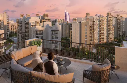 Apartment - 2 Bedrooms - 2 Bathrooms for sale in Al Jazi 2 - Madinat Jumeirah Living - Umm Suqeim - Dubai