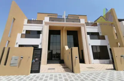 Outdoor Building image for: Villa - 5 Bedrooms - 6 Bathrooms for sale in Al Zaheya Gardens - Al Zahya - Ajman, Image 1