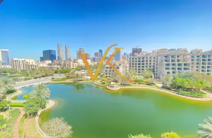 Apartment - 1 Bedroom - 2 Bathrooms for rent in The Links Canal Apartments - The Links - The Views - Dubai