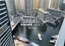 Water View image for: Studio - 1 bathroom for sale in Silverene Tower B - Silverene - Dubai Marina - Dubai, Image 1
