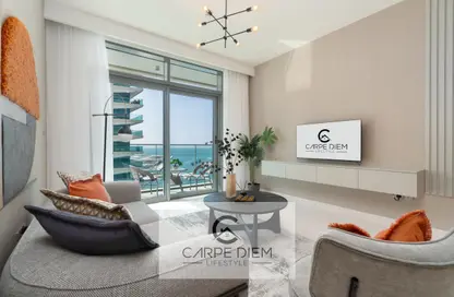 Apartment - 1 Bedroom - 1 Bathroom for rent in Beach Vista - EMAAR Beachfront - Dubai Harbour - Dubai