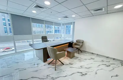 Business Centre - Studio - 2 Bathrooms for rent in The Court - Business Bay - Dubai