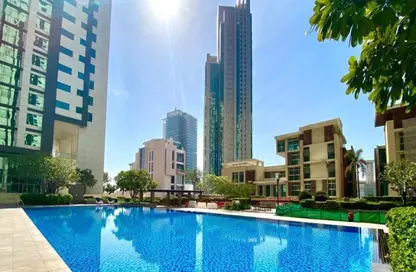 شقة - غرفة نوم - 2 حمامات للايجار في 2 مرينا هايتس - مارينا سكوير - جزيرة الريم - أبوظبي
