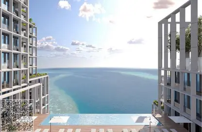 شقة - غرفة نوم - 2 حمامات للبيع في مساكن كورنيش عجمان - طريق كورنيش عجمان - عجمان