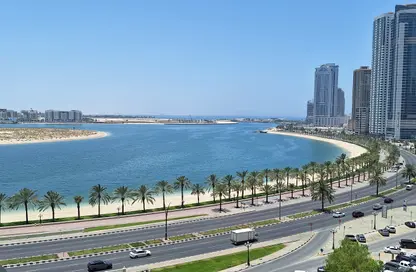 Apartment - 1 Bedroom - 2 Bathrooms for rent in Al Ghazal Tower - Al Khan Lagoon - Al Khan - Sharjah