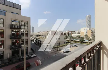 Outdoor Building image for: Apartment - 1 Bedroom - 2 Bathrooms for sale in Pantheon Boulevard - Jumeirah Village Circle - Dubai, Image 1