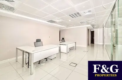 Office Space - Studio - 2 Bathrooms for rent in Indigo Icon - JLT Cluster F - Jumeirah Lake Towers - Dubai