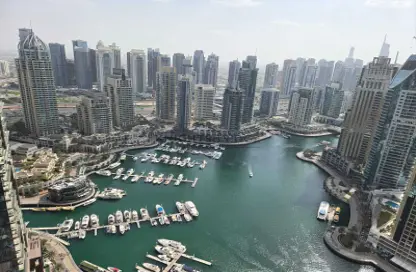 Apartment - 3 Bedrooms - 3 Bathrooms for rent in Damac Heights - Dubai Marina - Dubai
