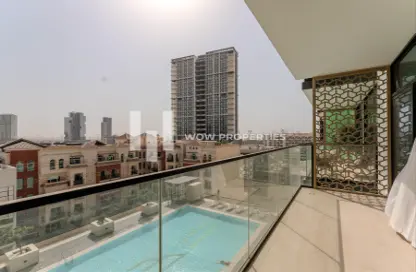 Apartment - 1 Bedroom - 2 Bathrooms for rent in Binghatti Emerald - Jumeirah Village Circle - Dubai