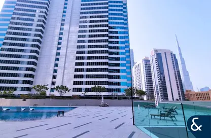 شقة - 1 حمام للايجار في ماركيز سكوير تاور - الخليج التجاري - دبي