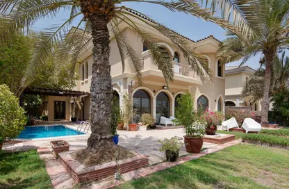 Villa - 4 Bedrooms - 5 Bathrooms for rent in Garden Homes Frond D - Garden Homes - Palm Jumeirah - Dubai