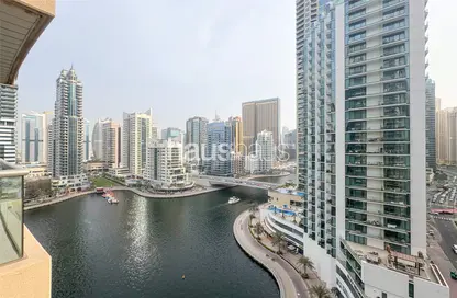 Apartment - 1 Bedroom - 2 Bathrooms for sale in Sanibel Tower - Park Island - Dubai Marina - Dubai