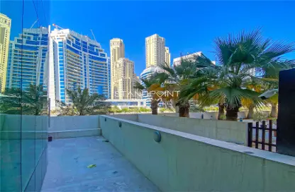Balcony image for: Apartment - 2 Bedrooms - 2 Bathrooms for sale in Panoramic Tower - Dubai Marina - Dubai, Image 1