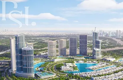Apartment - 1 Bedroom - 1 Bathroom for sale in 350 Riverside Crescent - Sobha Hartland II - Bukadra - Dubai
