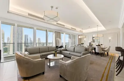 Apartment - 4 Bedrooms - 6 Bathrooms for rent in Kempinski BLVD - Downtown Dubai - Dubai Apartment - 4 Bedrooms - 6 Bathrooms for rent in Kempinski BLVD - Downtown Dubai - Dubai