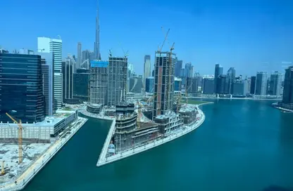 Office Space - Studio - 1 Bathroom for rent in Churchill Executive Tower - Churchill Towers - Business Bay - Dubai