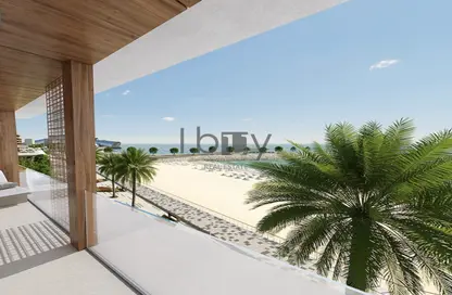 Terrace image for: Apartment - 2 Bedrooms - 3 Bathrooms for sale in Nobu Residences - Saadiyat Island - Abu Dhabi, Image 1