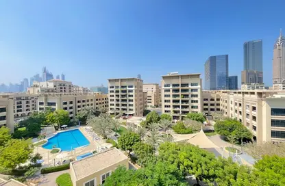 Apartment - 3 Bedrooms - 3 Bathrooms for rent in Al Nakheel 3 - Al Nakheel - Greens - Dubai