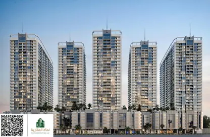 Apartment - 2 Bedrooms - 3 Bathrooms for sale in Ajman Creek Towers - Al Rashidiya 1 - Al Rashidiya - Ajman