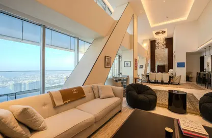 Apartment - 3 Bedrooms - 4 Bathrooms for rent in Bridge Sky - Burj Khalifa Area - Downtown Dubai - Dubai