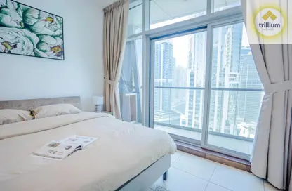 Apartment - 1 Bedroom - 2 Bathrooms for rent in Indigo Tower - JLT Cluster D - Jumeirah Lake Towers - Dubai