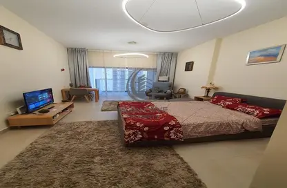 Room / Bedroom image for: Apartment - 1 Bathroom for rent in Samia Azizi - Al Furjan - Dubai, Image 1