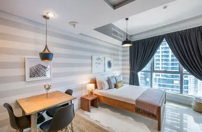 Apartment - 1 Bathroom for rent in Bay Central West - Bay Central - Dubai Marina - Dubai