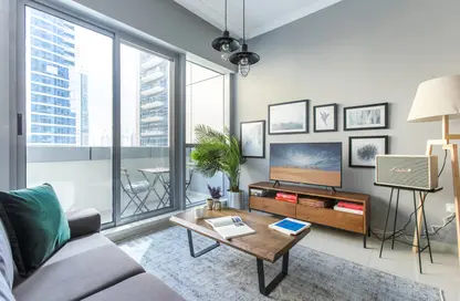 Apartment - 1 Bedroom - 2 Bathrooms for rent in Bay Central West - Bay Central - Dubai Marina - Dubai