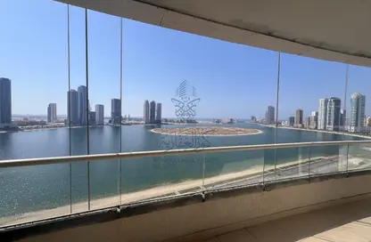 Apartment - 2 Bedrooms - 3 Bathrooms for sale in Asas Tower - Al Khan Lagoon - Al Khan - Sharjah