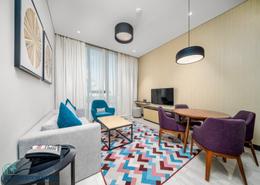 Living Room image for: Hotel and Hotel Apartment - 2 bedrooms - 2 bathrooms for rent in Millennium Al Barsha - Al Barsha 1 - Al Barsha - Dubai, Image 1