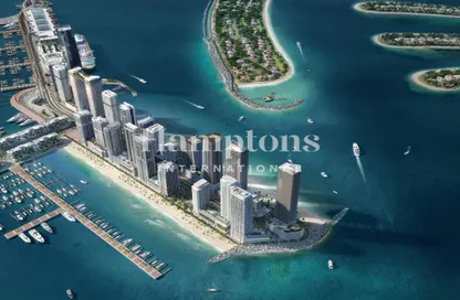 Apartment - 3 Bedrooms - 4 Bathrooms for sale in Beachgate by Address - EMAAR Beachfront - Dubai Harbour - Dubai
