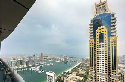 شقة - غرفة نوم - 2 حمامات للايجار في برج الأميرة - دبي مارينا - دبي